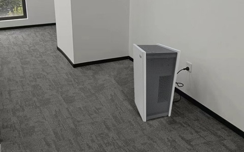 珠海某财经公司办公室装修—空气净化器租赁 出租除甲醛